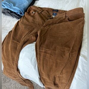Copper corduroy men’s pants, like new condition. 34x36